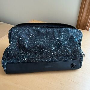 Lululemon Black specked Cosmetic Pouch